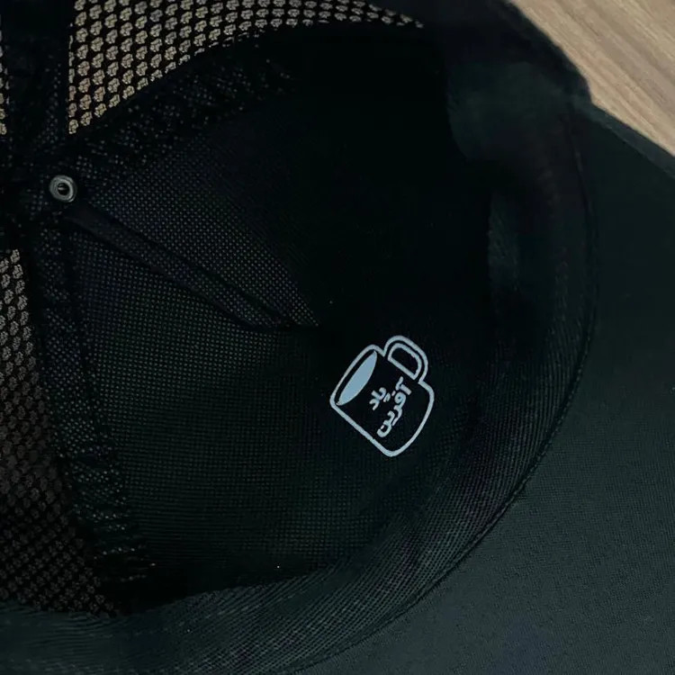 کلاه کپ پاد آفرین مدل نقش و نگار کد 638 جنس کتان مناسب فصل بهار، تابستان، پاییز و زمستان