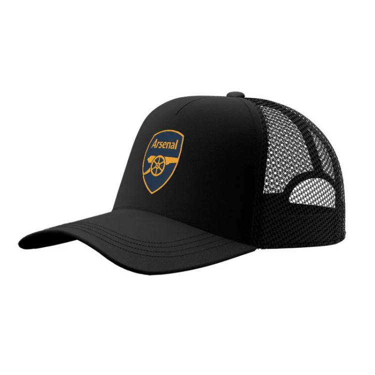 کلاه کپ پاد آفرین مدل فوتبالی آرسنال کد 294 طرح تیم ورزشی مناسب بانوان و آقایان