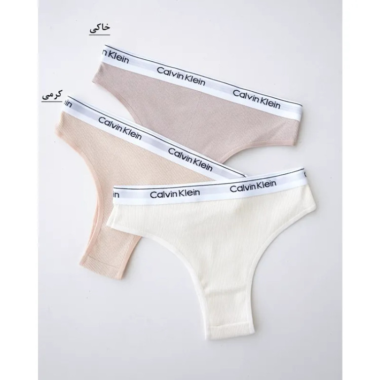 شورت برزیلی زنانه نخی لوپو مدل کلوین سایز XL و XXL